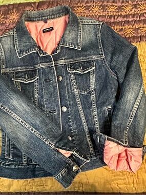 Gap Stretch Denim Jacket | Y2K | 2000s | Vintage | Quilted Lining | XS